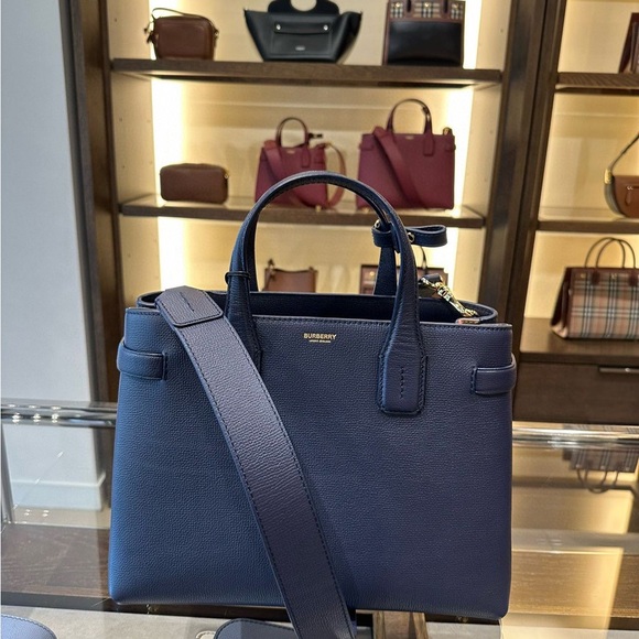 NWT Burberry banner bag navy - Picture 5 of 5